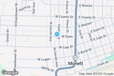 Map image of the property - 418 Euclid Ave