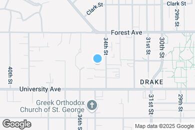 Map image of the property - The Drake Apartments