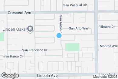 Map image of the property - 8725 San Antonio Dr