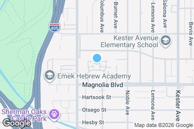 Map image of the property - 15169 Magnolia Blvd