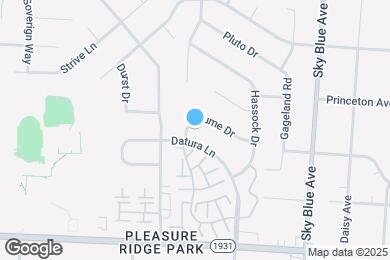 Map image of the property - 5220 Plume Dr