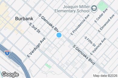 Map image of the property - 344 E Santa Anita Ave