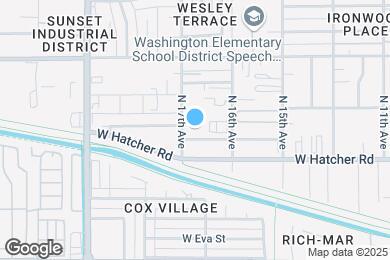 Map image of the property - The View at North Mountain