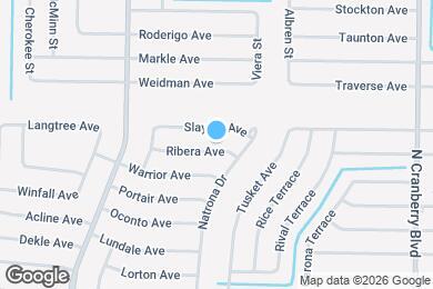 Map image of the property - 3644 Ribera Ave