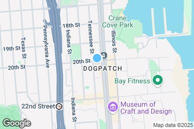 Map image of the property - 901 Tennessee St