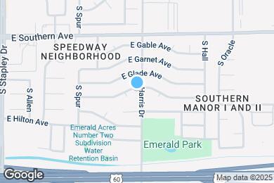Map image of the property - 1557 E Grove Ave