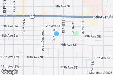 Map image of the property - 308 8th Ave SE