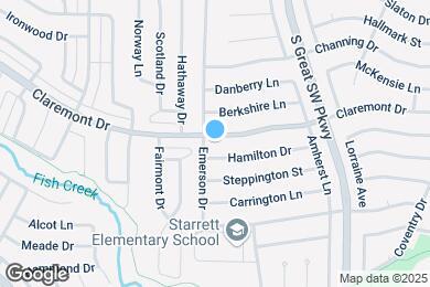 Map image of the property - 2665 Claremont Dr