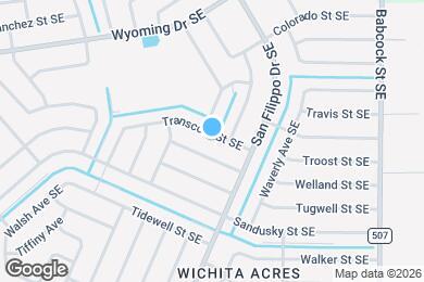 Map image of the property - 1476 Transcoro St SE