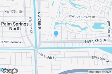 Map image of the property - 17318 NW 74th Ave