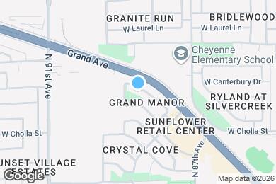 Map image of the property - 8889 W Cameron Dr