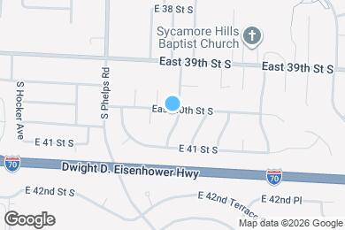 Map image of the property - 15013 East 40th St S