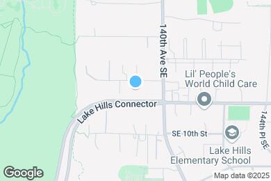 Map image of the property - 13819 SE 7th St