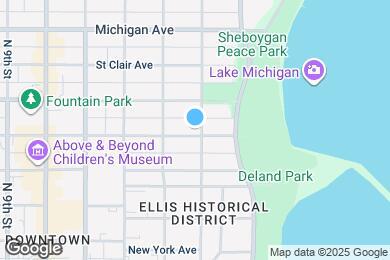Map image of the property - 406 Ontario Ave