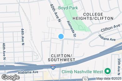 Map image of the property - 4017 Indiana Ave