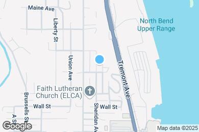 Map image of the property - 2575 Sheridan Ave
