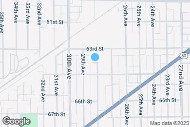 Map image of the property - 6332 28th Ave