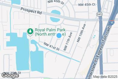 Map image of the property - 4138 NW 12th Ter