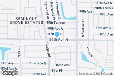 Map image of the property - 11515 86th Ave N