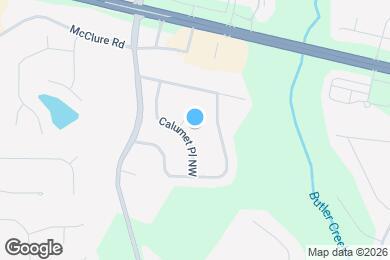 Map image of the property - 3138 Calumet Pl NW