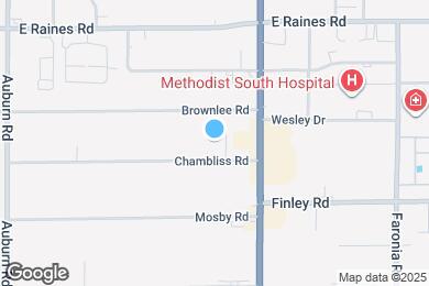 Map image of the property - Chambliss Village Townhomes