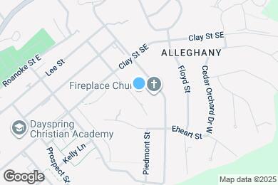 Map image of the property - 415 Piedmont St