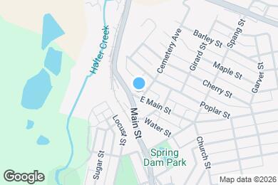 Map image of the property - 626 Cemetery Ave