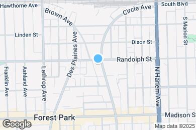 Map image of the property - 205 Circle Ave
