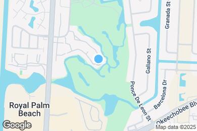 Map image of the property - 2005 Palm Beach Trace Dr