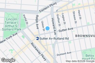 Map image of the property - 51 Sutter Ave