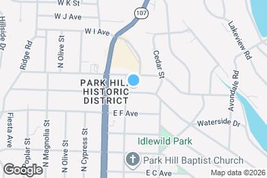 Map image of the property - 211 E G Ave
