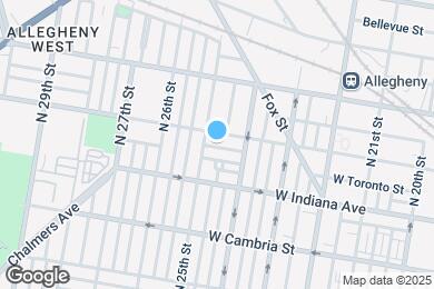 Map image of the property - 2437 W Toronto St