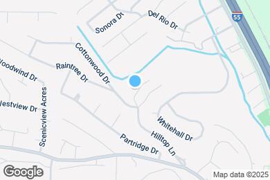 Map image of the property - 1816 Hilltop Village Ln