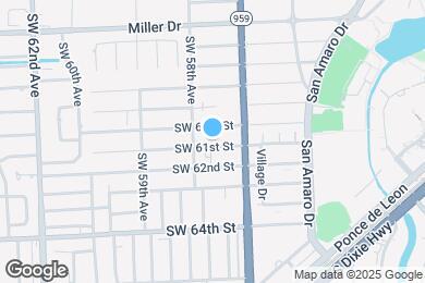 Map image of the property - 5759 SW 61st St