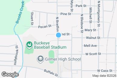 Map image of the property - 681 N Bradford St