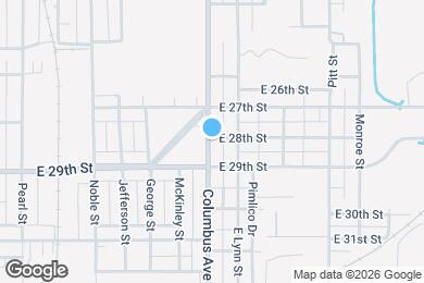 Map image of the property - 2804 Columbus Ave