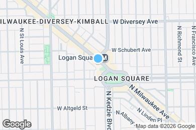 Map image of the property - 2620 N Milwaukee Ave