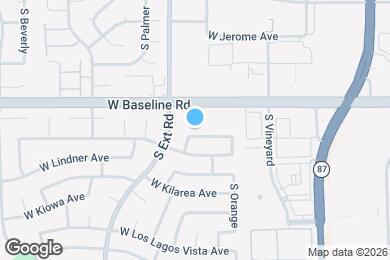 Map image of the property - 624 W Keats Ave