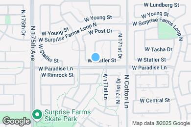 Map image of the property - 17205 W Statler St