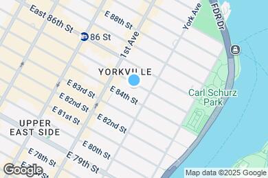 Map image of the property - 430 E 85th St