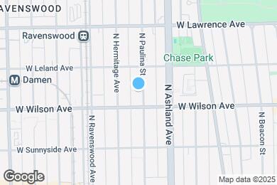 Map image of the property - 4618 N Paulina St