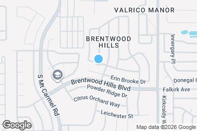 Map image of the property - 407 Sand Ridge Dr