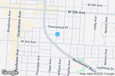 Map image of the property - 1324 Meadow Rd