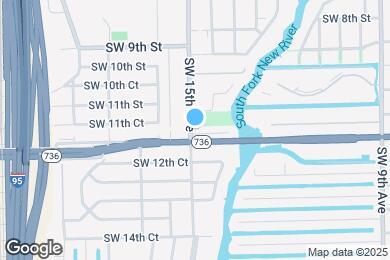 Map image of the property - 1451 SW 11th Pl