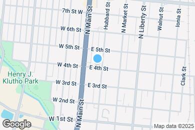 Map image of the property - 41 E 4th St