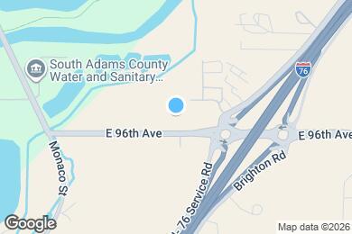 Map image of the property - 7111 E 96th Ave