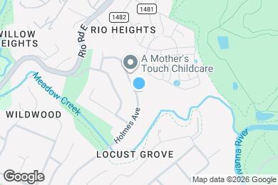 Map image of the property - 1218 Holmes Ave