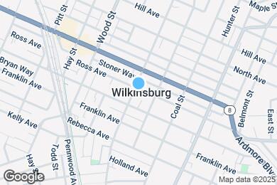 Map image of the property - 802 Ross Ave