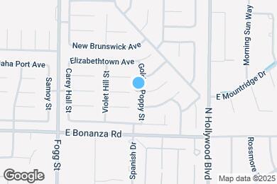 Map image of the property - 915 Golden Poppy St