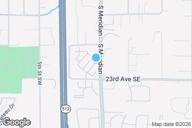 Map image of the property - Terrace on Meridian Apartments